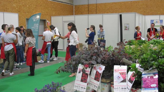 Pour la première fois, le salon avait ouvert ses portes au grand public, afin de montrer les métiers et sensibiliser sur les pratiques horticoles. ©Pascal Fayolle